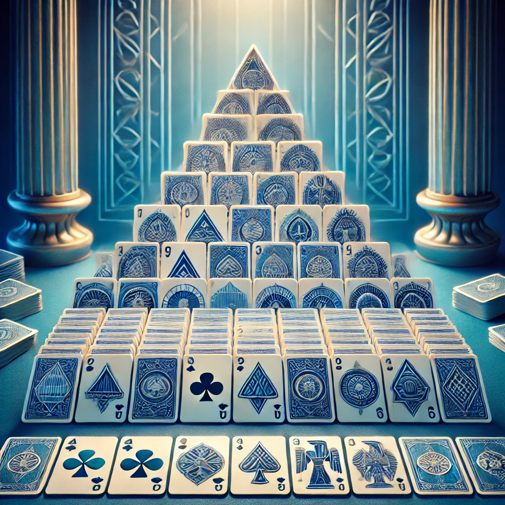 Pyramid Solitaire Blue: Classic Puzzle Challenge